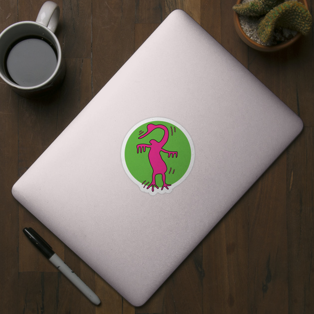 petroglyph fuchsia pink pet by Ricogfx